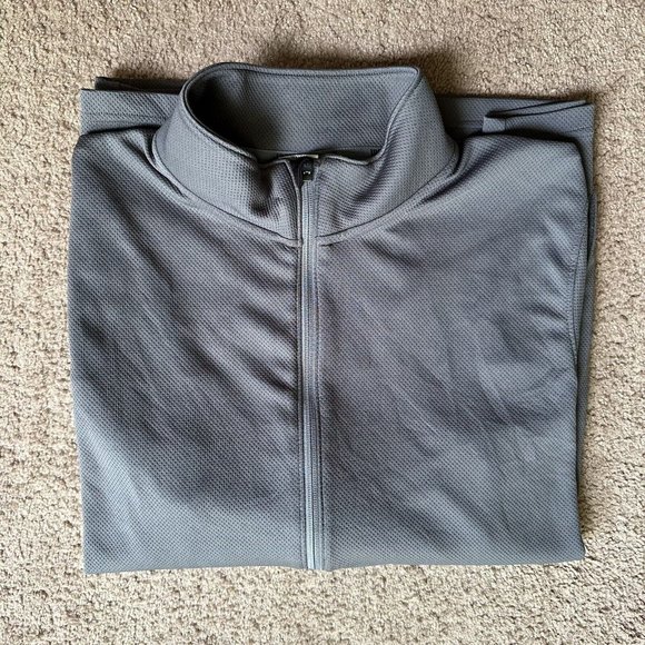 Under Armour Jacket Men's 2XL Full Zip Mock Neck Long Sleeve Sweater - Picture 14 of 14